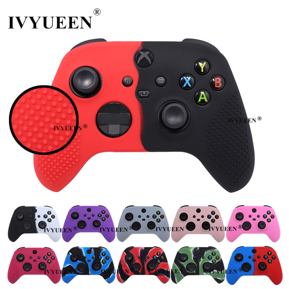 Ivyueen Anti-Alip Skin สําหรับ XBox Series XS Core Controller เคสซิลิโคน XSX XSS ฝาครอบป้องกัน