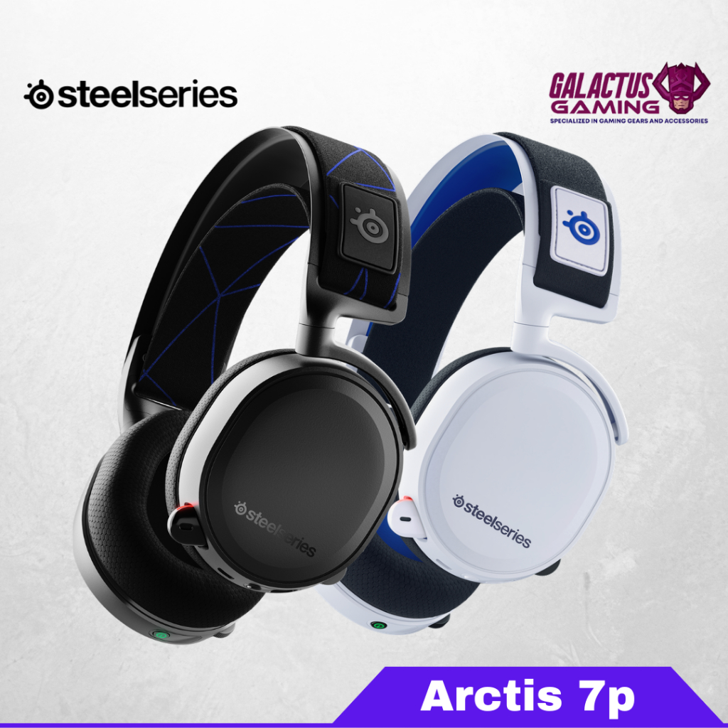 Steelseries Arctis 7P ชุดหูฟังเกมมิ่งไร้สาย | ชุดหูฟังเล่นเกม USB-C หลายแพลตฟอร์ม