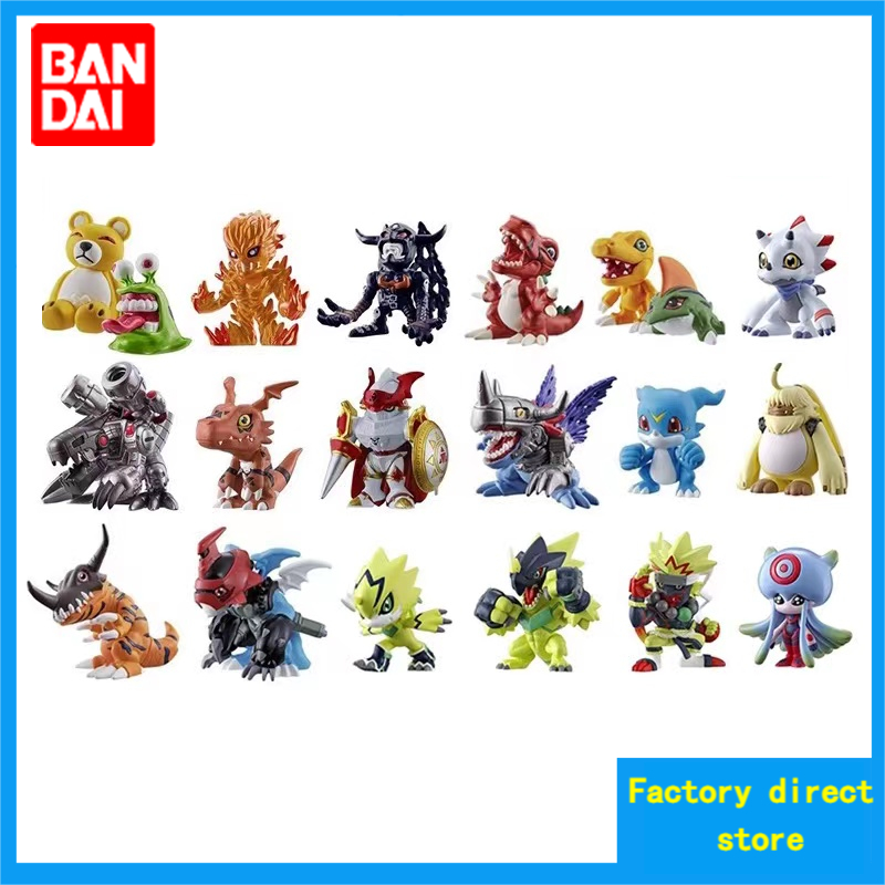 พร้อมส่ง Bandai/bandai Digimon ชุดตุ๊กตาจําลอง คลาสสิก สําหรับเก็บสะสม digimon bandai