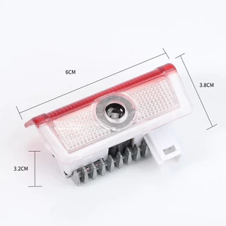 โคมไฟเลเซอร์ LED รูปโลโก้ผี HD สําหรับตกแต่งประตูรถยนต์ Mercedes Benz W176 W205 W166 W246 W212 A B C M ML GLA GLS E Class