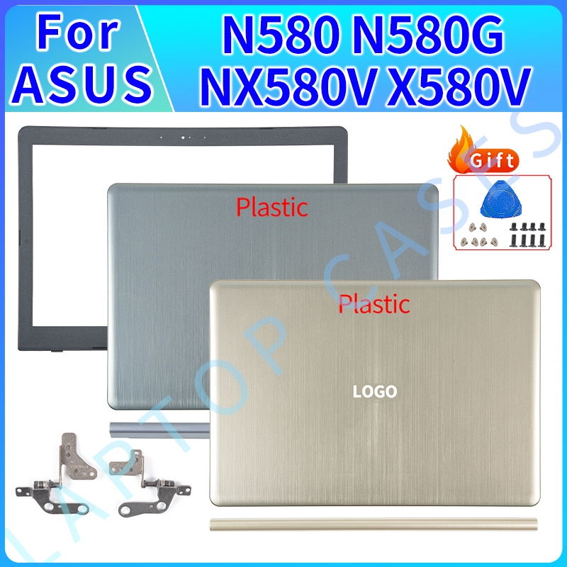 ใหม่ บานพับพลาสติก LCD สําหรับแล็ปท็อป ASUS N580 N580G NX580V X580V N580VD X580VE X580VD N580VE