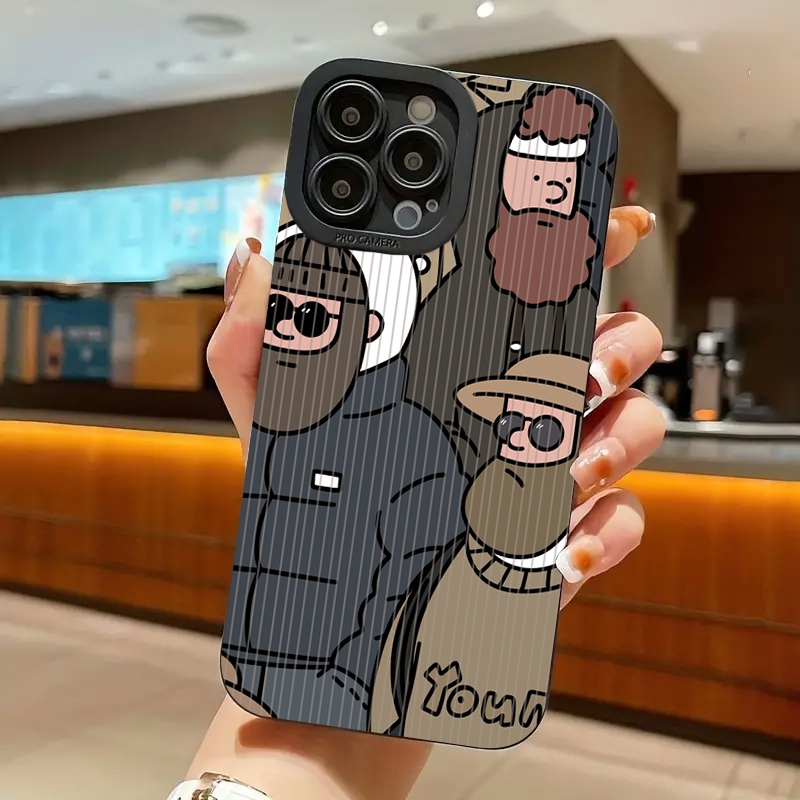 เคสโทรศัพท์ ซิลิโคนนิ่ม กันกระแทก ลายลุงวัยกลางคน สําหรับ Samsung Galaxy S21 S22 Plus S23 S24 Ultra S23 S20 S21 FE Note 20 Ultra