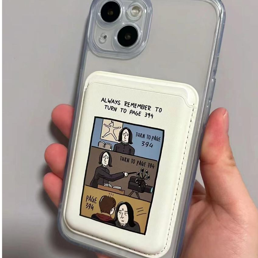 เคสโทรศัพท์มือถือ ลายการ์ตูน พร้อมช่องใส่บัตร สําหรับ Iphone 15pro 15promax 14 4pro 14promax 13 13pro 12pro 12Promax
