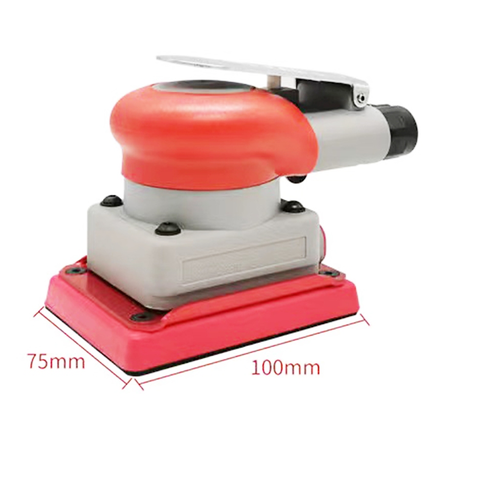 เครื่องขัดเงานิวเมติก ทรงสี่เหลี่ยม ขนาดเล็ก 75x100 มม. สําหรับรถยนต์