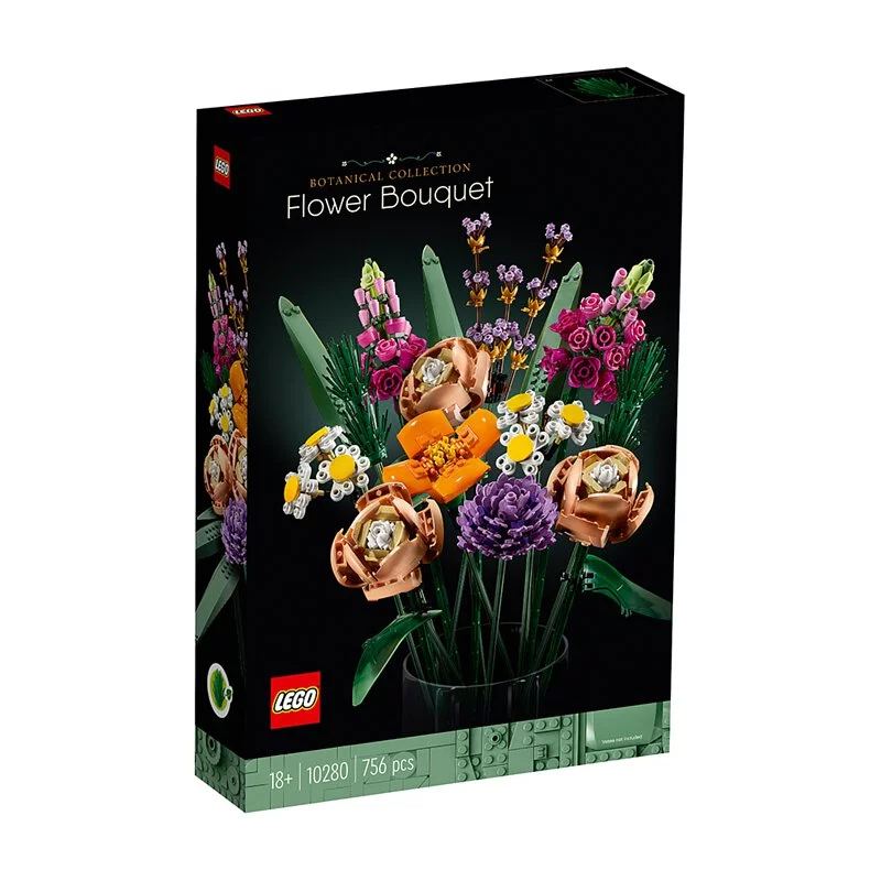 Lego 10280 ช่อดอกไม้ รับประกันของแท้ 100% ชุดบล็อกตัวต่อ