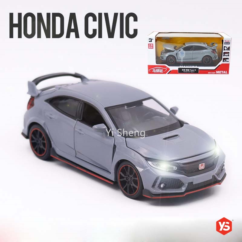 1:32 HONDA Civic FK8 diecast car