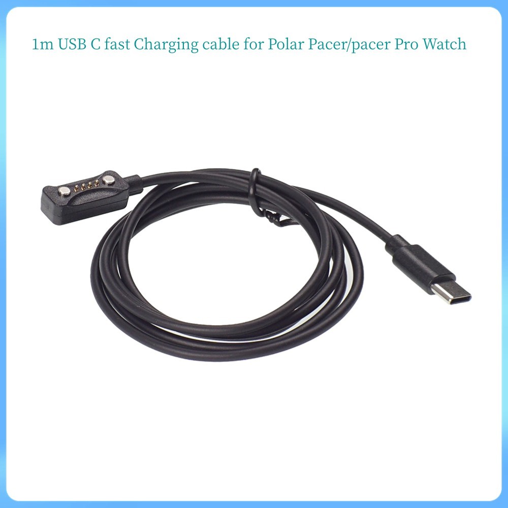 สายชาร์จเร็ว USB-c type c 1 ม. สําหรับนาฬิกา Polar Pacer Pro