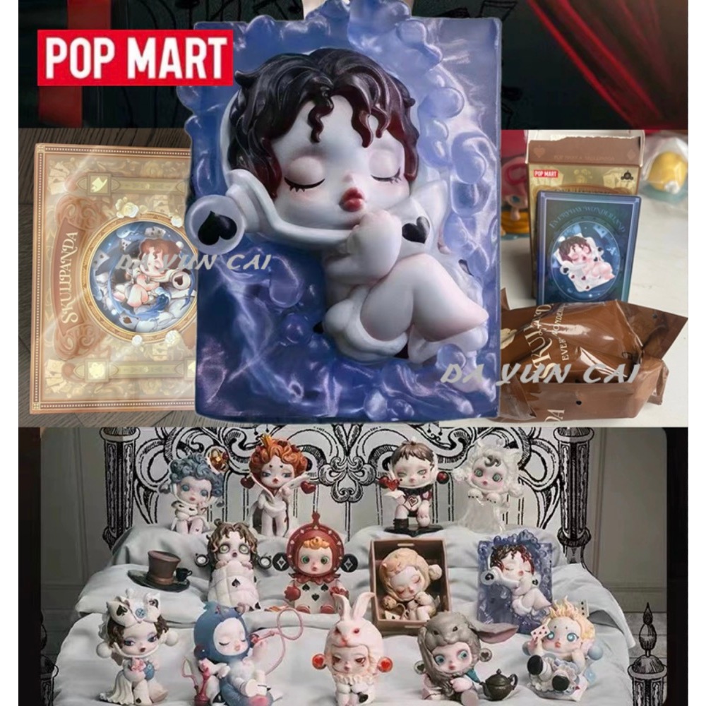 ของแท้ POPMRT SKULLPANDA Everyday Wonderland Series 12box（MAY HAVE SECRET）/Secret：Thing In Itself ขอ