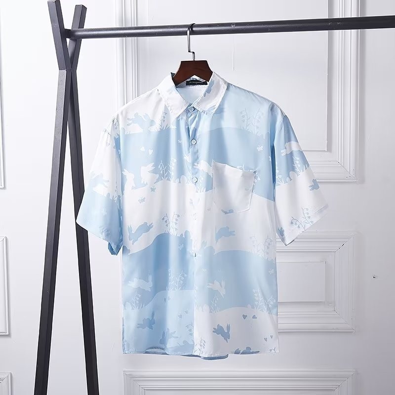 เสื้อเชิ้ตผู้ชาย เสื้อฮาวาย รุ่น 8007