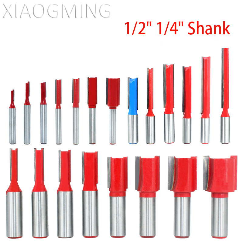 ดอกกัดมิลลิ่ง ก้านตรง 1/2 นิ้ว 1/4 นิ้ว สําหรับงานไม้