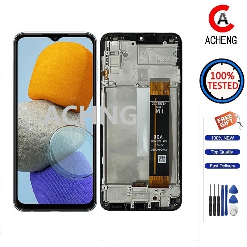 ACHENG สําหรับ Samsung Galaxy M23 M236 SM-M236B/DS LCD Touch Screen Digitizer Replacement Part