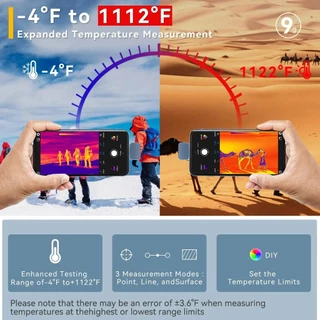 Xinfrared Thermal master P2 PRO กล้องวิดีโออินฟราเรดการตรวจจับพื้น PCB อุตสาหกรรม Night Vision Infiray Thermal Master Imaging กล้องสําหรับโทรศัพท์ Android และ IOS