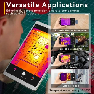 Xinfrared Thermal master P2 PRO กล้องวิดีโออินฟราเรดการตรวจจับพื้น PCB อุตสาหกรรม Night Vision Infiray Thermal Master Imaging กล้องสําหรับโทรศัพท์ Android และ IOS