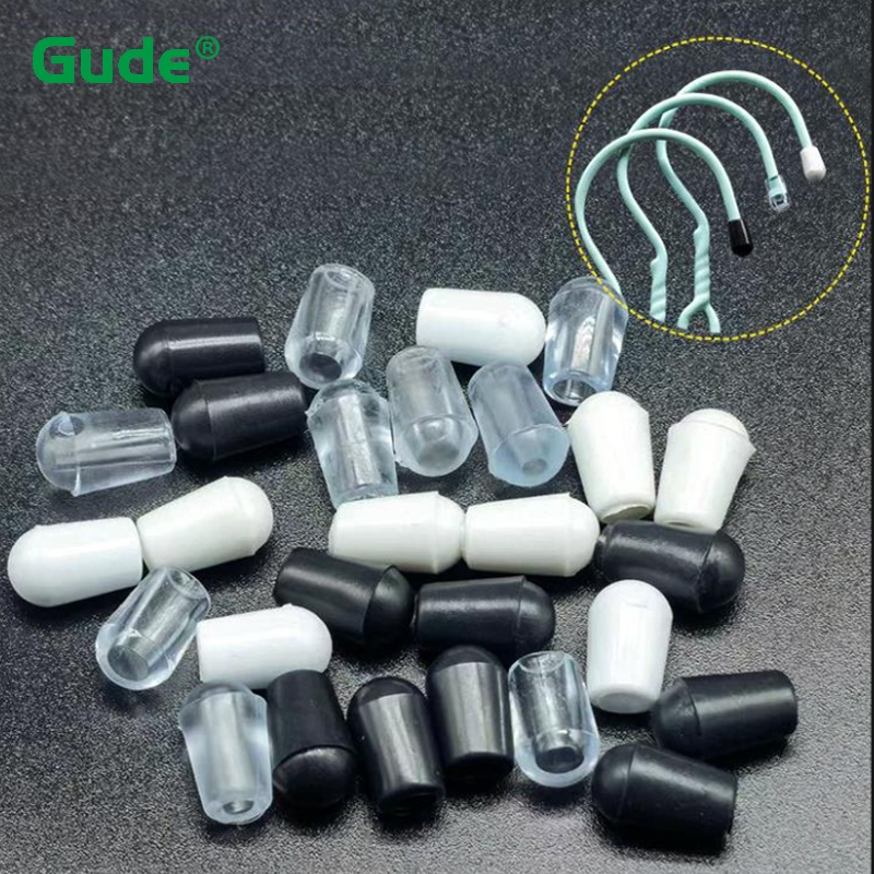 20 ชิ้นซีล Pvc เกลียว Sheath เคล็ดลับ End หมวกสาย Wire Stopper ฝาครอบชุดด้านนอกฝาปิดฝุ่นปลั๊กแขวนลวดเหล็ก Sheats