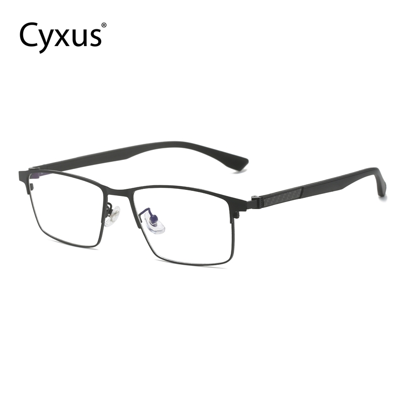 Cyxus แว่นตาป้องกันแสงสีฟ้า กรอบสี่เหลี่ยม สําหรับผู้หญิง 8146