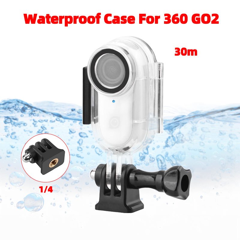 เคสกันน้ํา สําหรับ Insta360 GO2 30 เมตร อุปกรณ์เสริมกล้องแอคชั่น