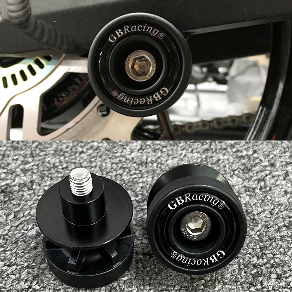 รถจักรยานยนต์ 8 มม.GBRacing Swingarm Sliders Spools Paddock Stand Bobbins สําหรับ GSXS1000 GSX-S1000