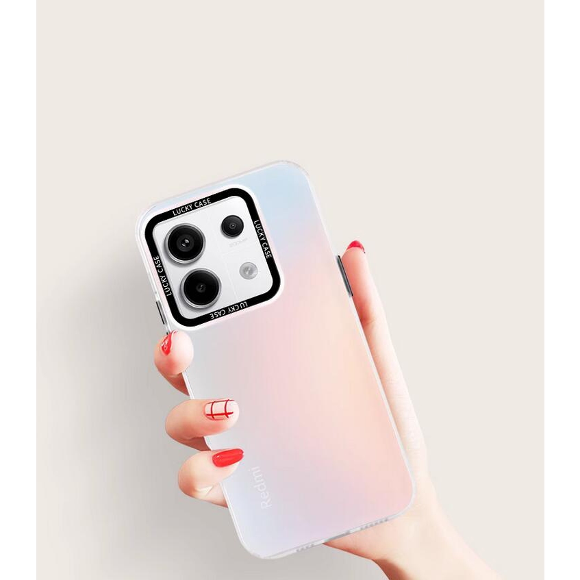เคสโทรศัพท์มือถือ อะคริลิค กันกระแทก ป้องกันกล้อง ปิดด้านหลัง ลายเลเซอร์ แฟชั่นหรูหรา สําหรับ Xiaomi Redmi Note 13 Pro Plus + 5G Note13 Note13Pro Note13Proplus 13Pro+