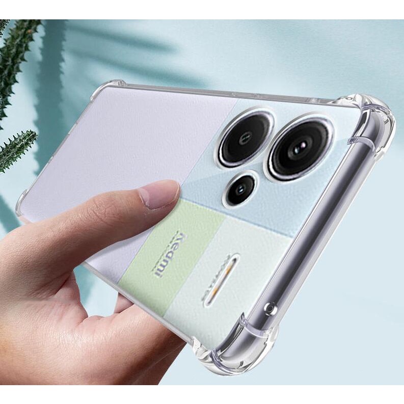 เคสซิลิโคนใส กันกระแทก ป้องกันกล้อง สําหรับ Xiaomi Redmi Note 13 Pro Plus + 4G 5G RedmiNote13 Note13Pro RedmiNote13ProPlus 13Pro+