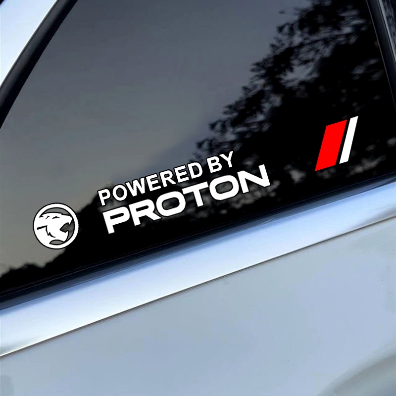 อุปกรณ์ตกแต่งรถยนต์ 18 ซม.x 2.5 ซม. 2 ชิ้นสําหรับ Proton Saga Iriz Preve Persona Exora รถสามเหลี่ยมด้านข้างกระจกหน้าต่างสติกเกอร์ตกแต่ง ราคา ถูกที่สุด ดีลบีเคเค แกลเลอรีภาพที่ 5