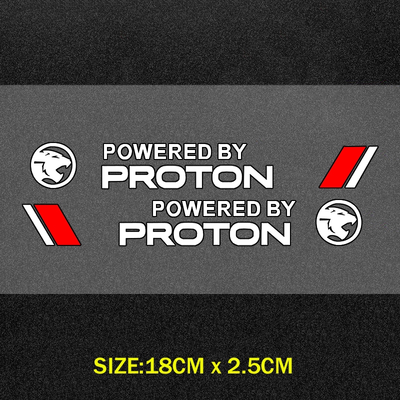 อุปกรณ์ตกแต่งรถยนต์ 18 ซม.x 2.5 ซม. 2 ชิ้นสําหรับ Proton Saga Iriz Preve Persona Exora รถสามเหลี่ยมด้านข้างกระจกหน้าต่างสติกเกอร์ตกแต่ง ราคา ถูกที่สุด ดีลบีเคเค แกลเลอรีภาพที่ 7