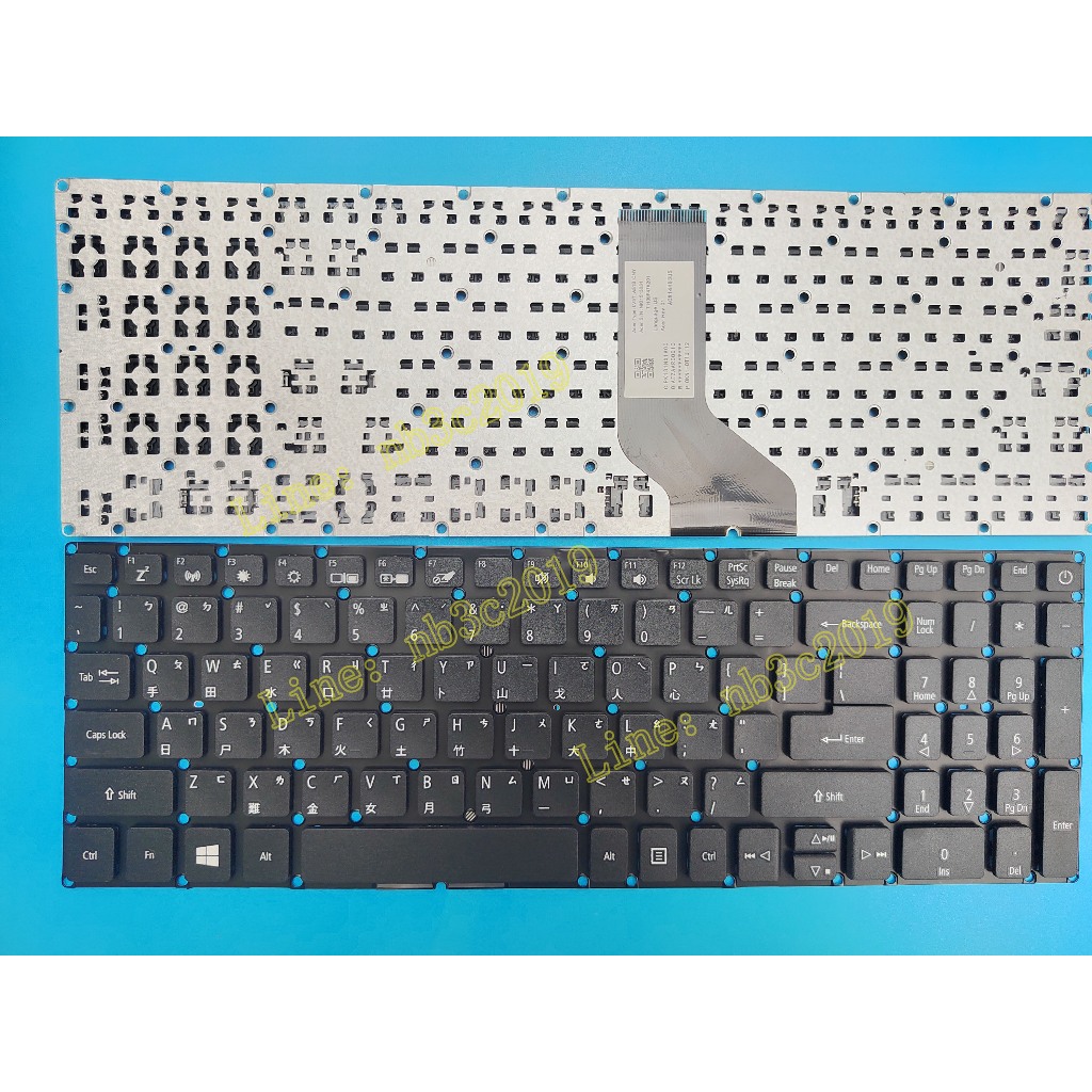 คีย์บอร์ดภาษาจีน สําหรับ acer A315-53 53G A315-21 A315-31 A315-32 A315-41 A315-51