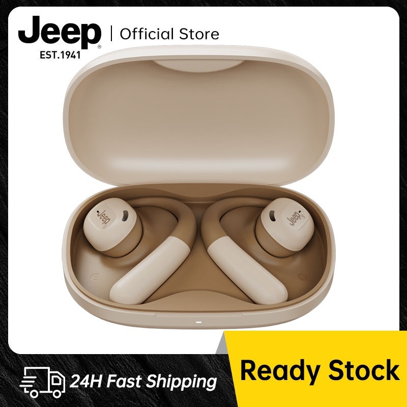 Jeep JP EC001 OWS หูฟังบลูทูธไร้สาย IPX5กันน้ำ คุณภาพเสียงดี ตัดเสียงรบกวน พร้อมไมโครโฟน หูฟังออกกําลังกาย