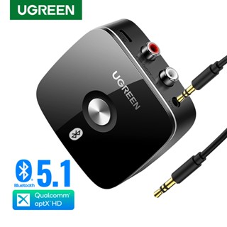 Ugreen RCA ตัวรับสัญญาณ ตัวแปลง บลูทูธ 5.1 aptX LL แจ็ค 3.5 …