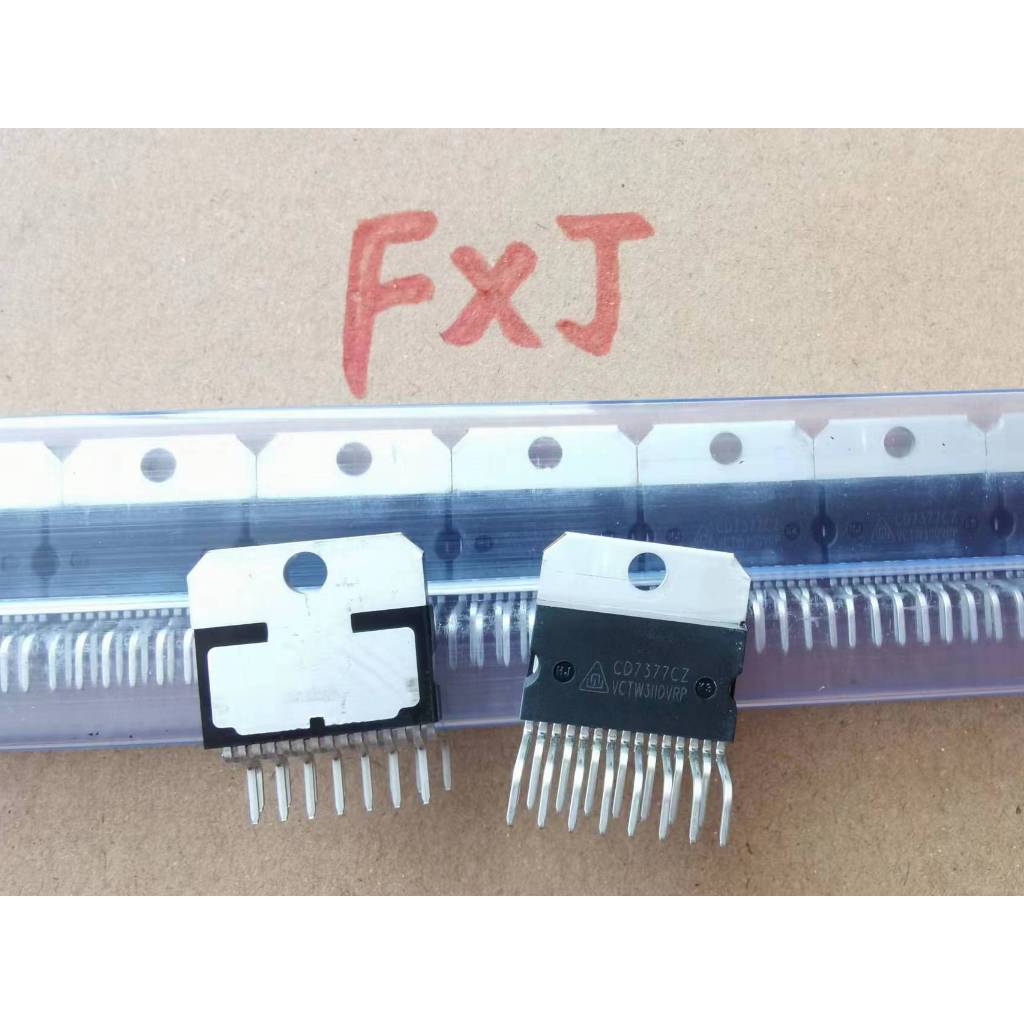 ((5 ชิ้น) CD7377CZ CD7377 Power Amplifier Chip IC Integrated Block ZIP15