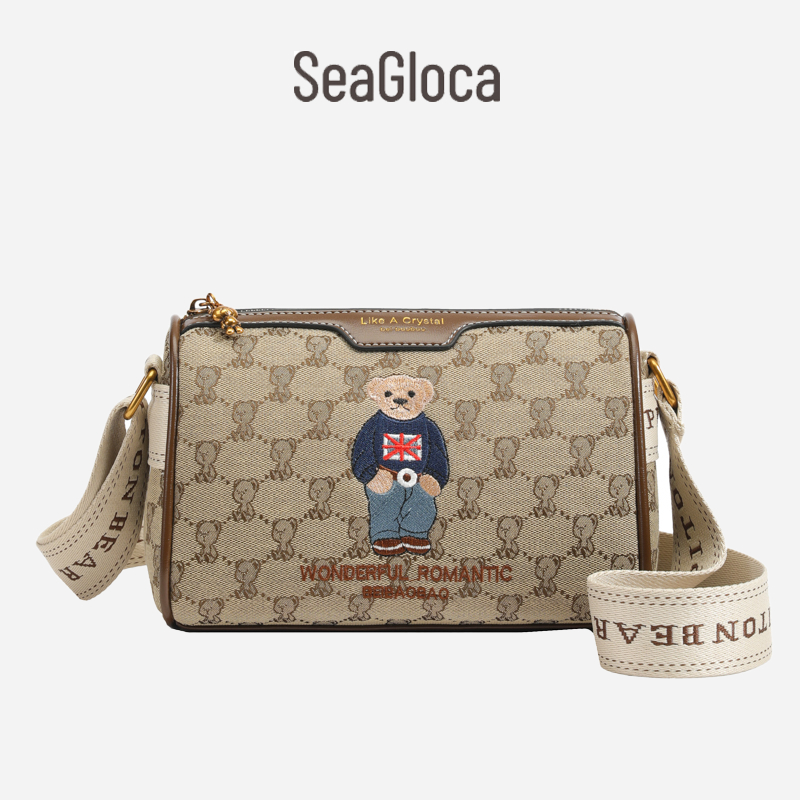 Seagloca ใหม่ กระเป๋าสะพายข้าง แฟชั่นเกาหลี คุณภาพสูง สําหรับผู้หญิง No 1757