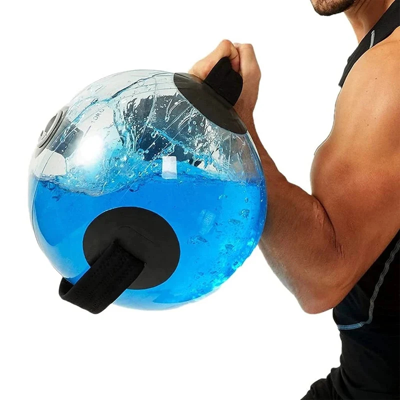 ฟิตเนส Aqua Ball อุปกรณ์เสริมยิมน้ํากระเป๋า 15KG ยกน้ําหนักกีฬายิมเพาะกายอุปกรณ์เสริม Heavy Duty Power กระเป๋า