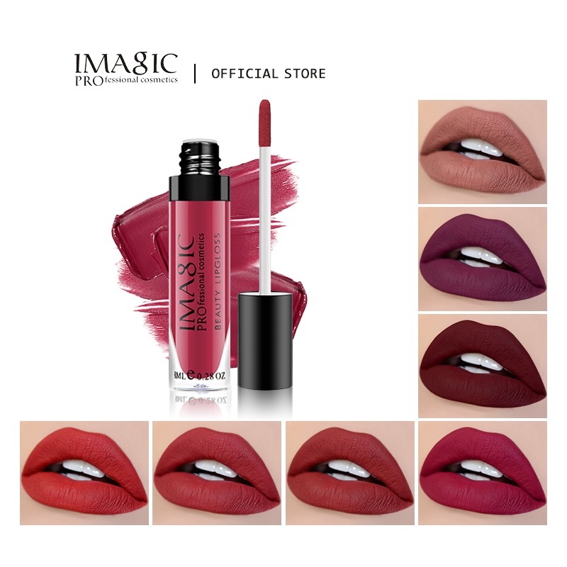 Imagic ลิปกลอส เนื้อแมตต์ ติดทนนาน