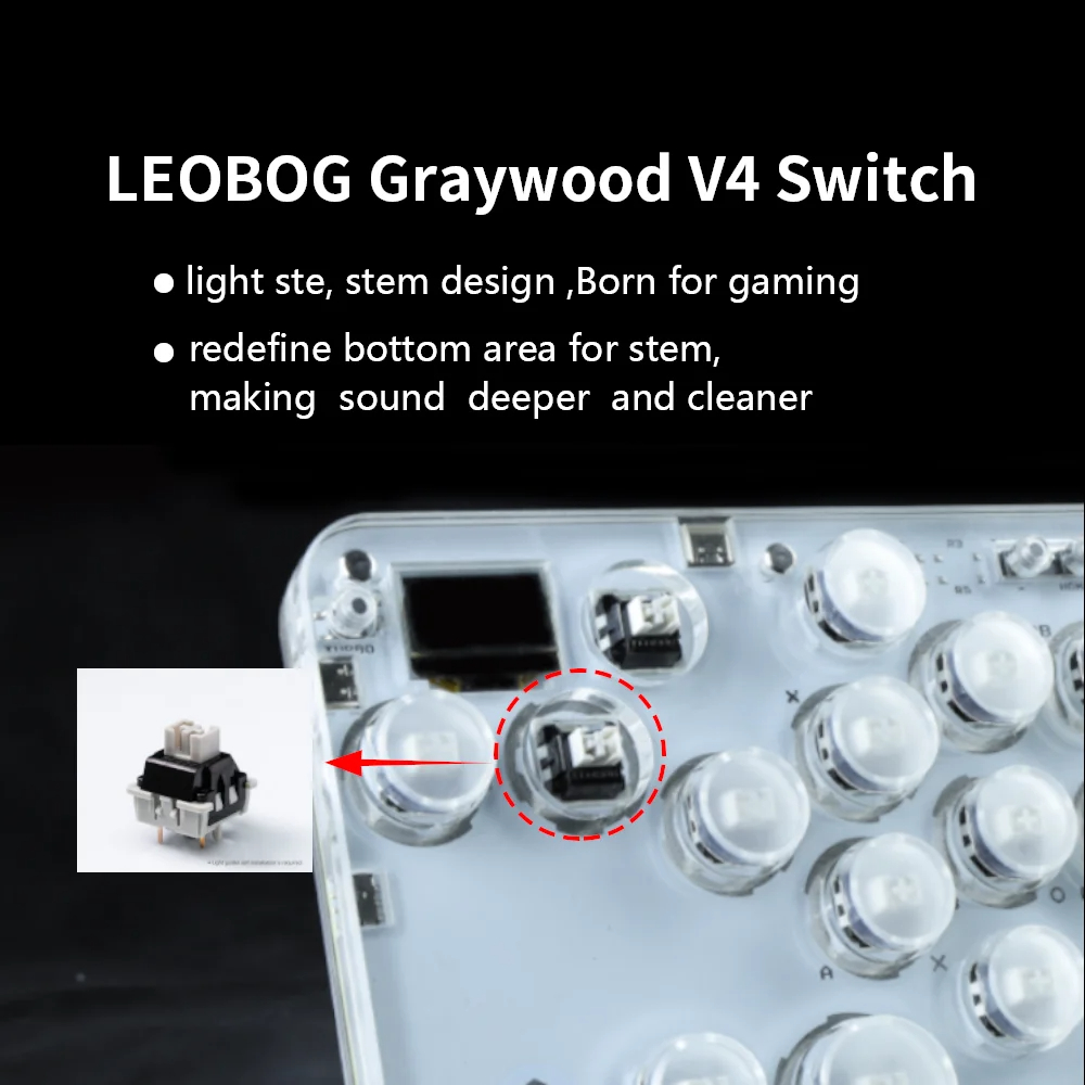⭐ใหม่ Haute42 Arcade จอยสติ๊กควบคุมเกม แนวสตรีท สําหรับ PC Ps3 Ps4 Switch Mini Hitbox