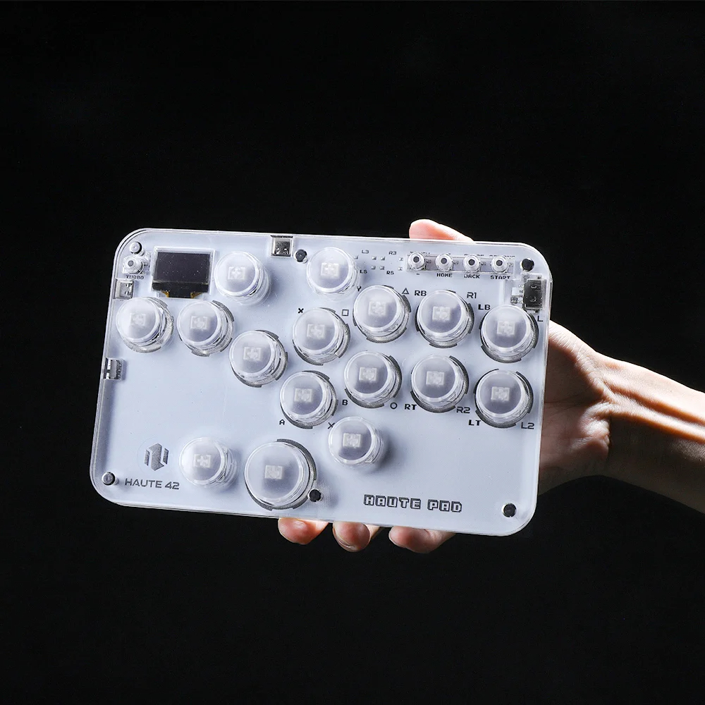 ⭐ใหม่ Haute42 Arcade จอยสติ๊กควบคุมเกม แนวสตรีท สําหรับ PC Ps3 Ps4 Switch Mini Hitbox