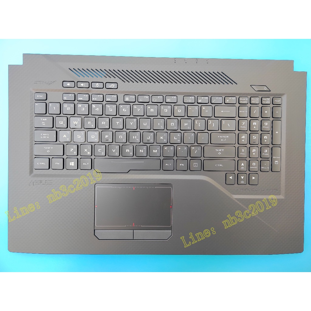 คีย์บอร์ด แบบดั้งเดิม สไตล์จีน สําหรับ Asus ROG Player Country GL703GM GL703GS GL703S 3PLUS2S S7B