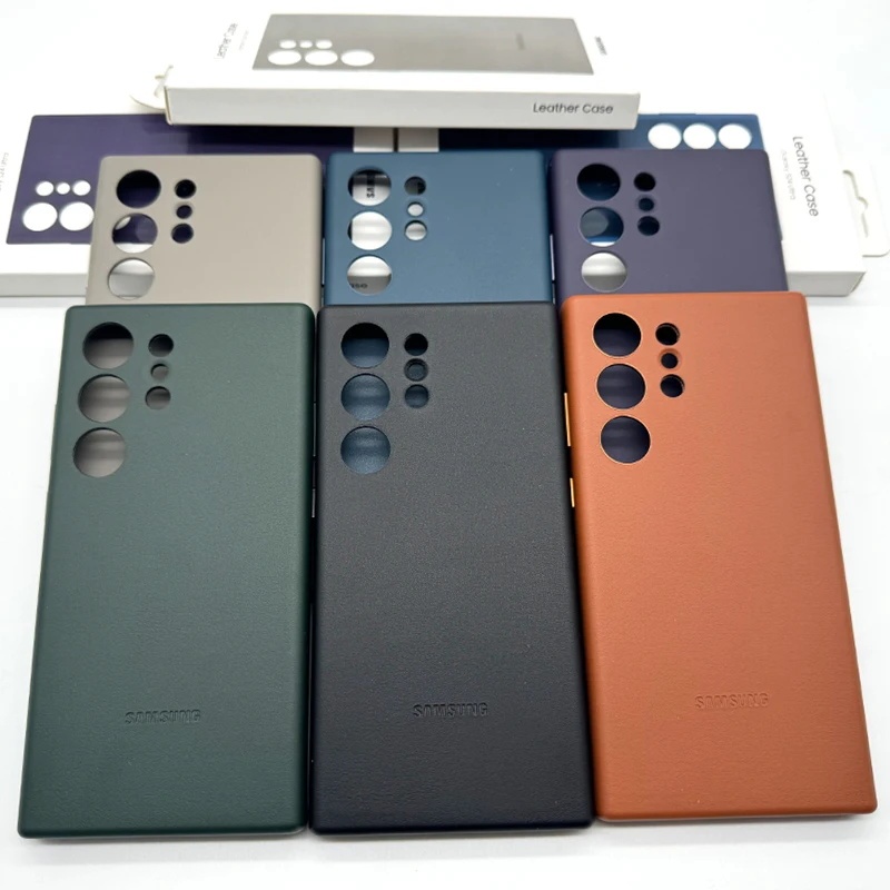 เคสหนังนิ่ม ป้องกัน คุณภาพสูง สําหรับ Samsung Galaxy S24 Ultra S24 Plus S24Ultra