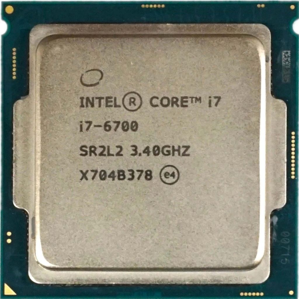 INTEL CPU I7-6700 3.4GHZ 4 คอร์/8 เธรด 65W Socket 1151 / Socket H4 / Socket LGA1151 Desktop PC Processors โปรเซสเซอร์คอมพิวเตอร์เดสก์ท็อปพีซี