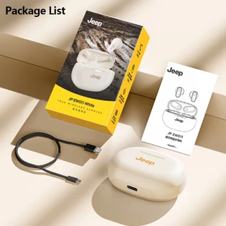 Jeep JP-EW011 หูฟังบลูทูธไร้สาย HiFi HD Call ลดเสียงรบกวน จับคู่เร็วหูฟังบลูทูธ พร้อมไมโครโฟน