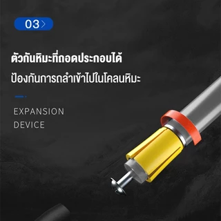 BASE OUT 135cm ซม. สําหรับเดินป่า กลางแจ้ง ไม้เท้าปรับความยาวได้ ทำจากอลูมิเนียมอัลลอ