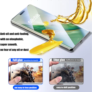 หน้าจอโค้งคลุมทั้งหมดฟิล์มเซรามิคสําหรับ Honor X9d X9c X9b X9a 200 100 90 80 70 60 Magic7 Magic6 Magic5 V40 X40 Pro + Pro 5G Plus กาวเต็มหน้าจอ Protector ไม่ใช่กระจก