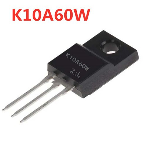 10pcs K10A60W TO-220F TK10A60W 10A60 10A60W TO-220 600V 9.7A N-channel MOSFET,รับประกันคุณภาพ