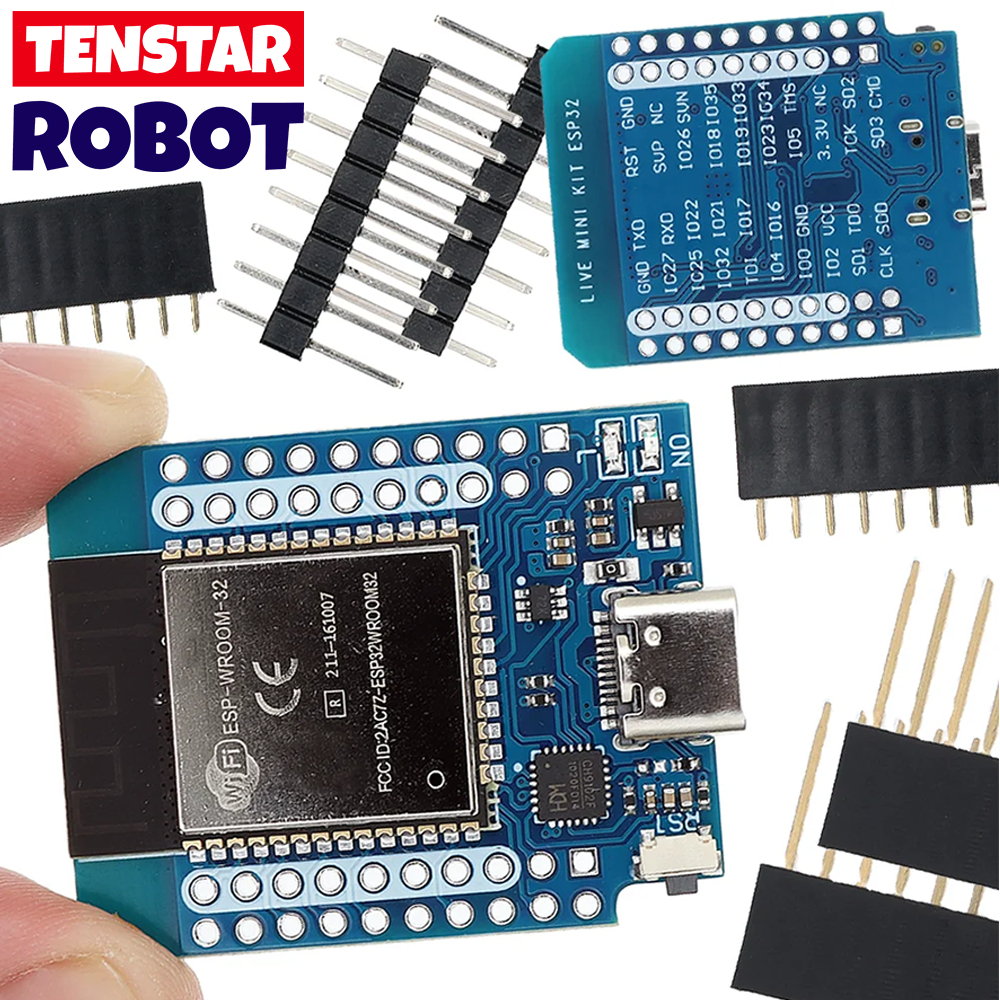 D1 MINI ESP32 WiFi + บลูทูธ ESP-32 CH9102 ชิปอนุกรม อินเตอร์เน็ต ของสิ่งต่าง ๆ บอร์ดพัฒนา สําหรับ Arduino