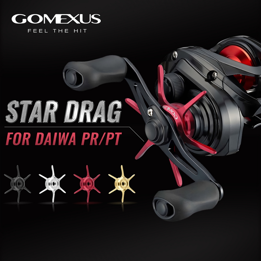 Gomexus สตาร์แดรกโกเม็กซัส อุปกรณ์เสริมรอกตกปลา สำหรับ Daiwa pr pt 100 100hl  HL pr100