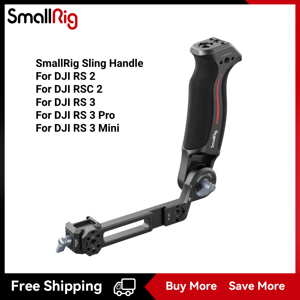 SmallRig Sling Handle สําหรับ DJI RS 2 / RSC 2 / RS 3 / RS 3 Pro / RS 3 Mini / RS 4 / RS 4 Pro / RS 