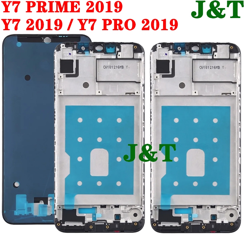 กรอบหน้าจอ LCD ด้านหน้า และด้านหลัง แบบเปลี่ยน สําหรับ Huawei Y7 2019 Y7 Prime 2019 Y7 Pro 2019
