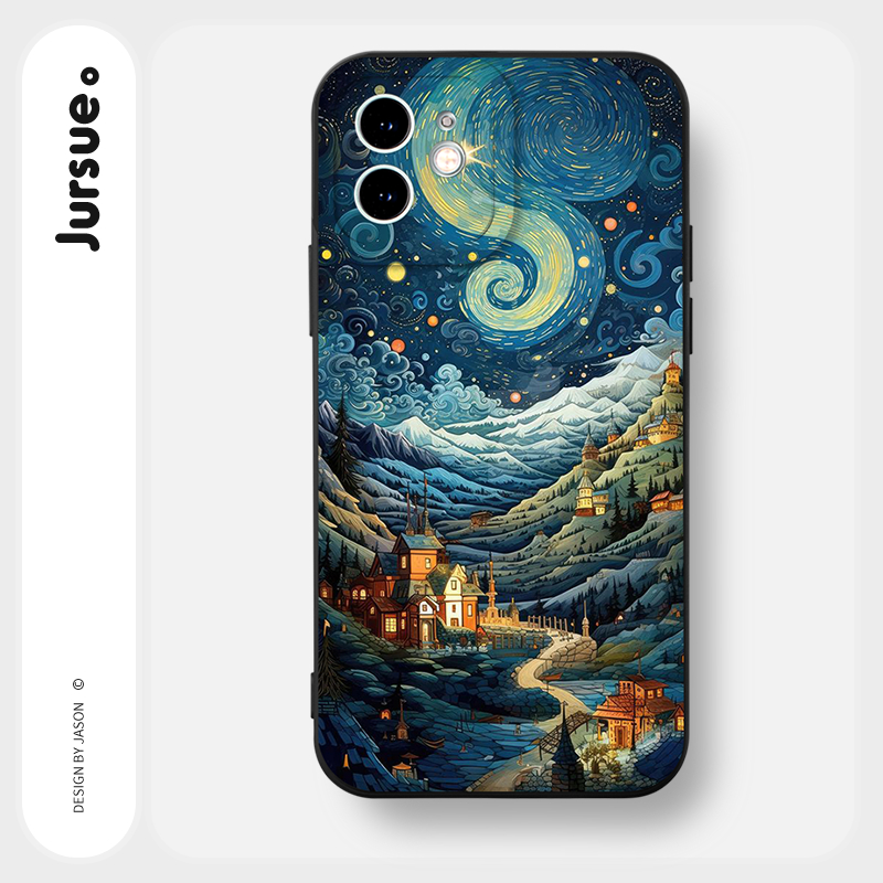 JURSUE เคสไอโฟน เคสซิลิโคนนุ่มกันกระแทกน่ารักตลก เคสโทรศัพท์ Compatible for iPhone 16 15 14 13 12 11 Pro Max SE 2020 X XR XS 8 7 Plus พลัส Y4614Q