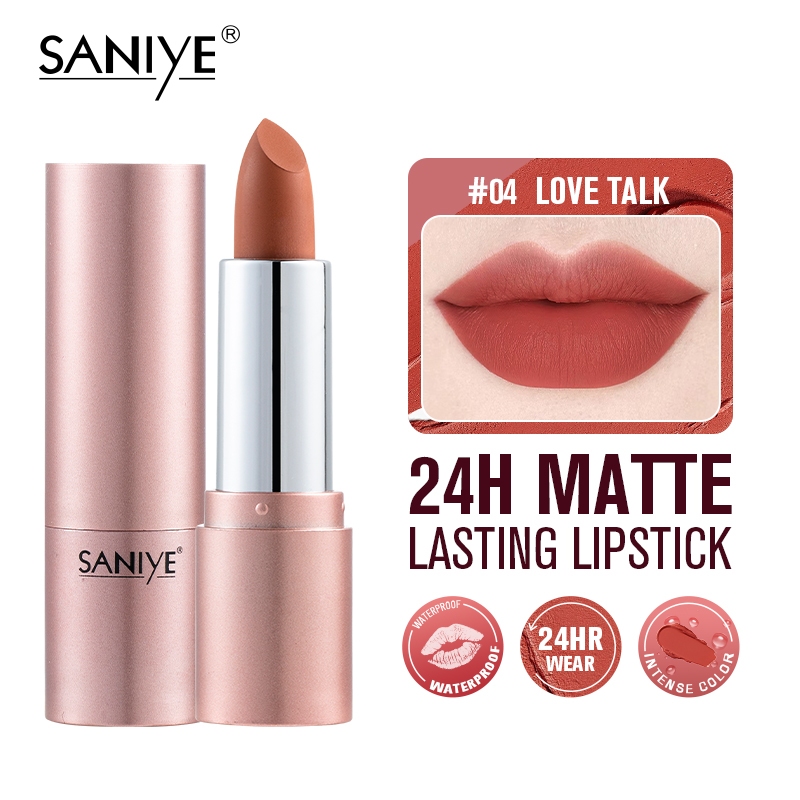 Saniye ลิปสติก เนื้อแมตต์ หรูหรา 9 สี K2021