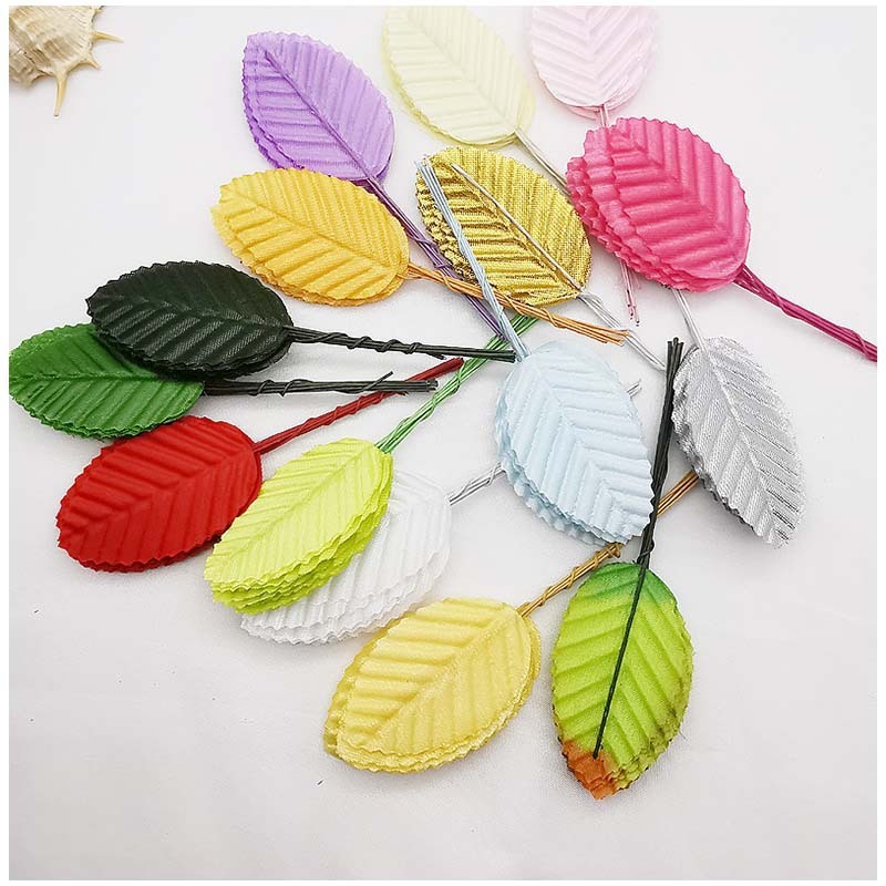 10 ชิ้น จําลอง ที่มีสีสัน ใบไม้ คริสต์มาส ตกแต่ง สําหรับ DIY บ้าน งานแต่งงาน เจ้าสาว ข้อมือ ใบไม้ประดิษฐ์ ตกแต่ง