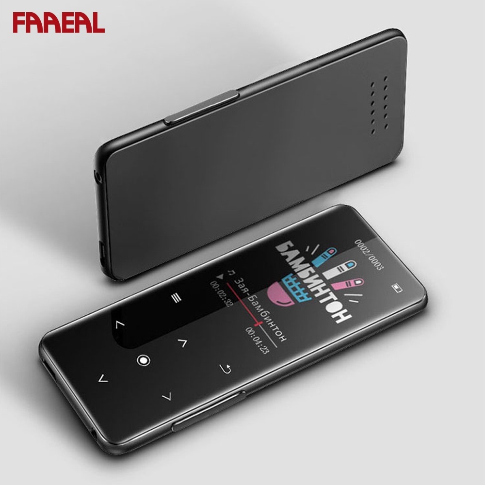 Faaeal BENJIE M10 เครื่องเล่นเพลง MP3 บลูทูธ HiFi โลหะ แบบพกพา พร้อมลําโพง E-Book Recorder