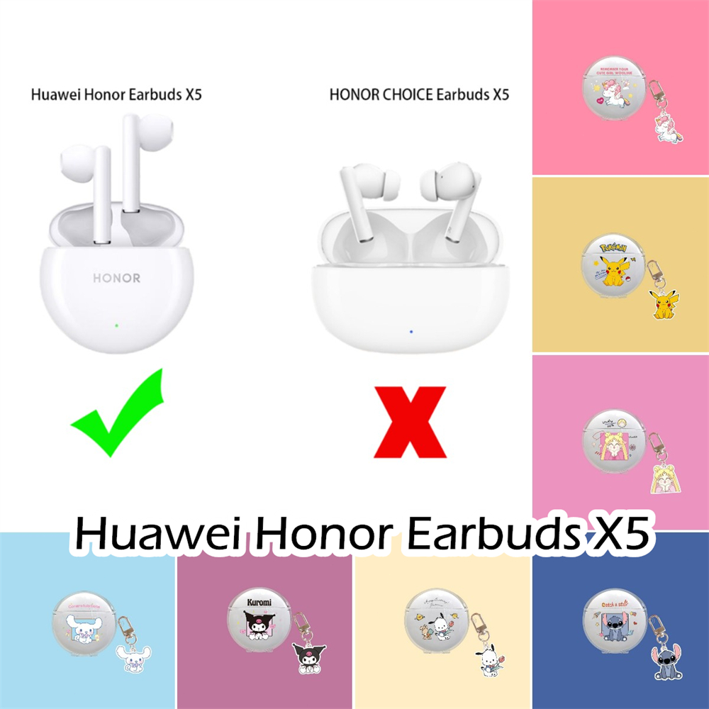 【Trend Front】เคสหูฟัง แบบนิ่ม ลายการ์ตูน Kulomi สําหรับ Huawei Honor Earbuds X5 X5
